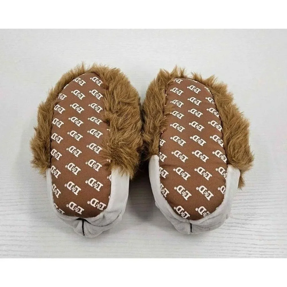 Aldi Inc Toddler Soft Fluffy Animal Slippers Shoe Sz L (13-1)